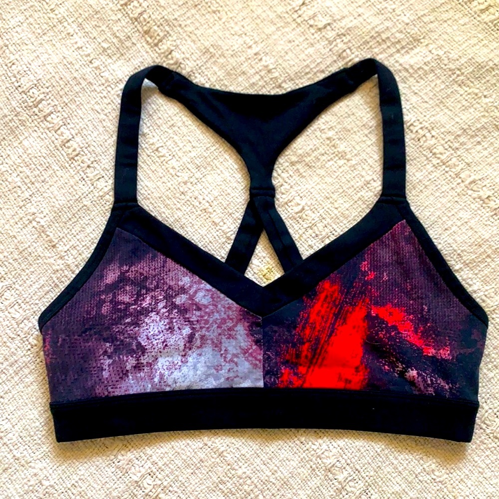 Alo sports bra racer back crisscross M